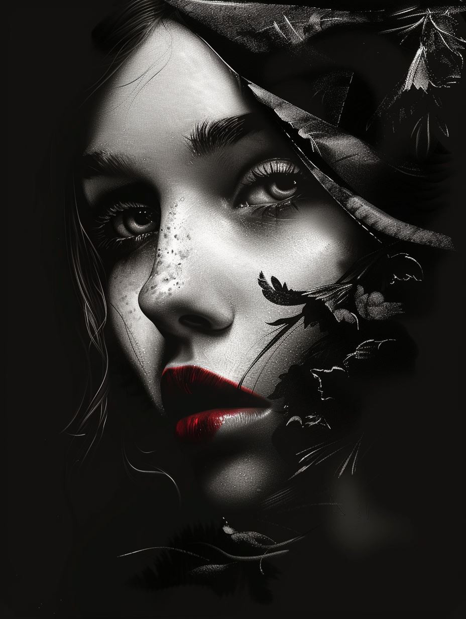 Dark Noir Ethereal Portraits - Image 1