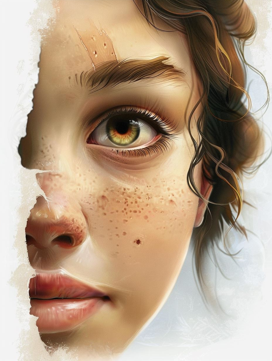Ethereal Sun-Kissed Portrait - Image 4