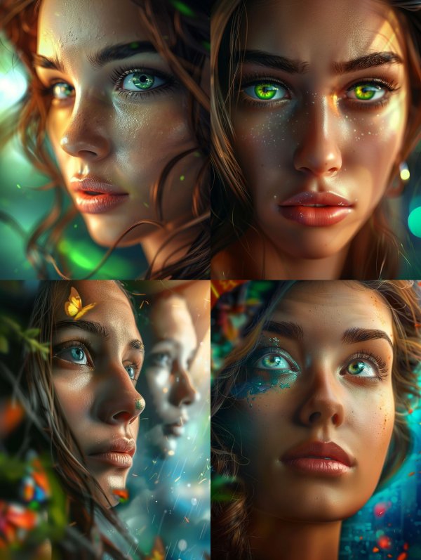 Ethereal Gazes of Nature