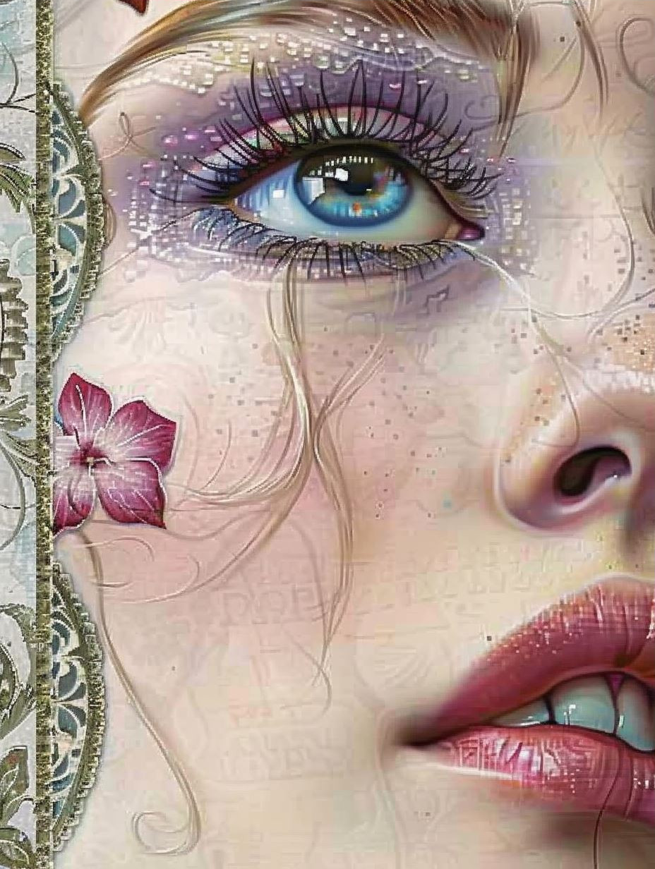 Lace Dream Portrait - Image 3