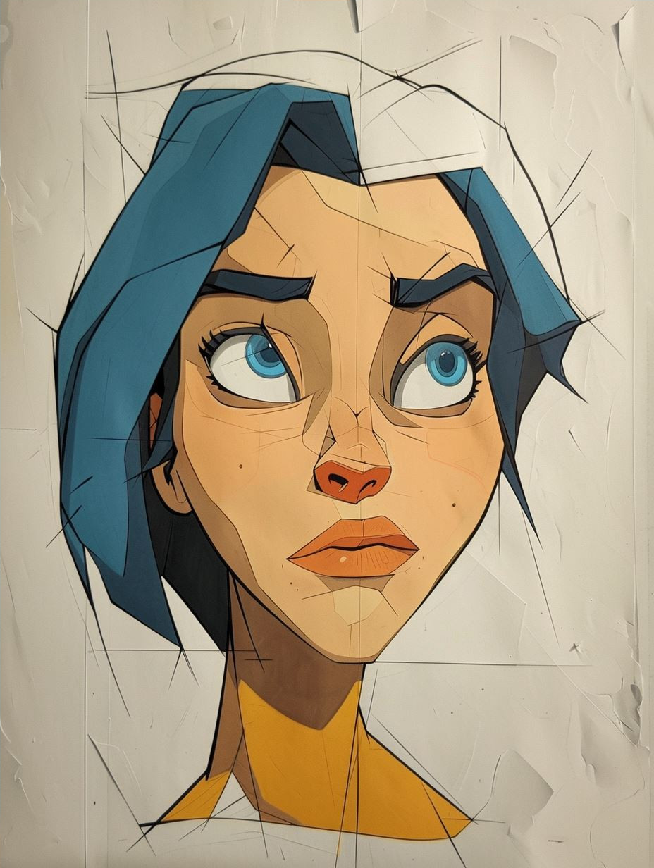 Stylized Modern Digital Portraiture - Image 4