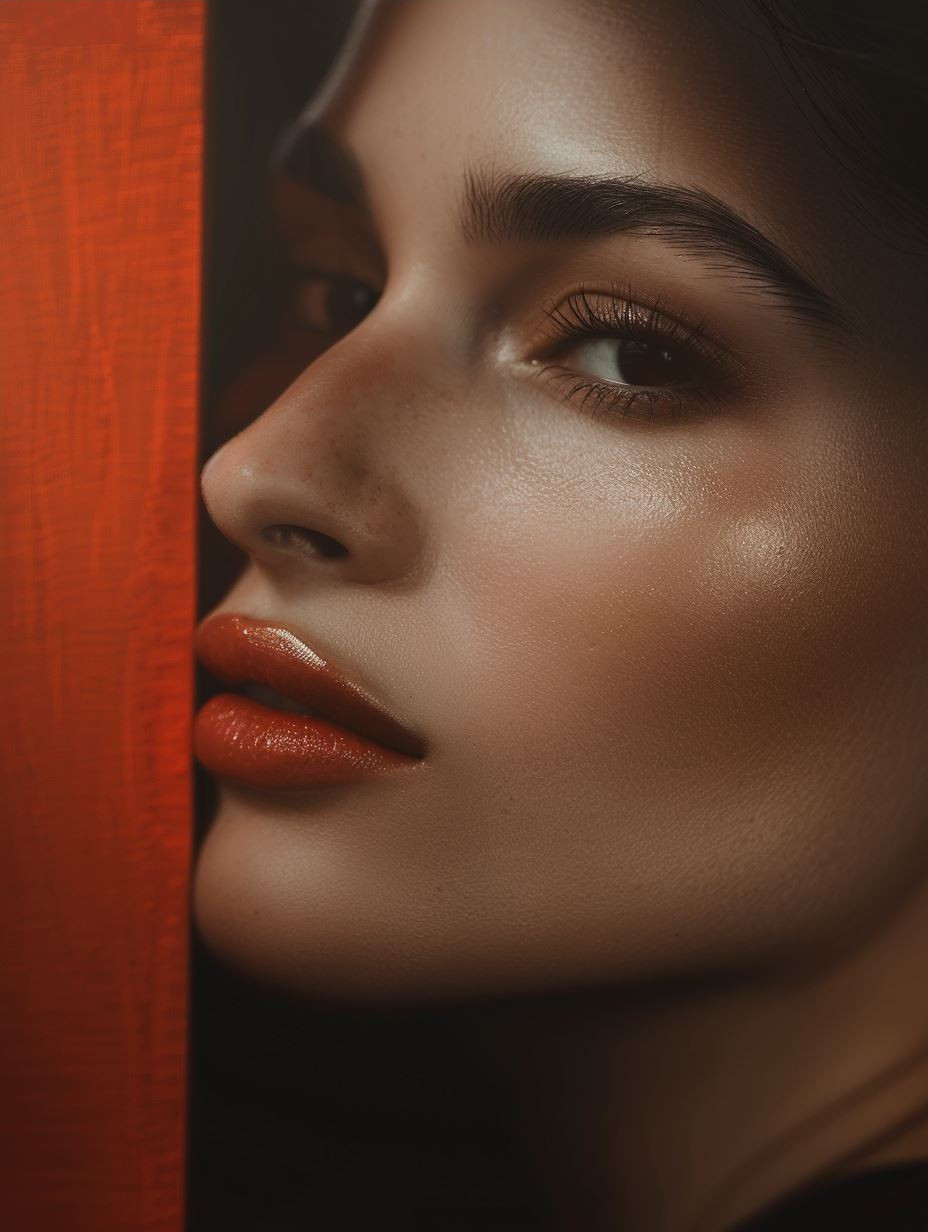 Golden Hour Dewy Portrait - Image 4