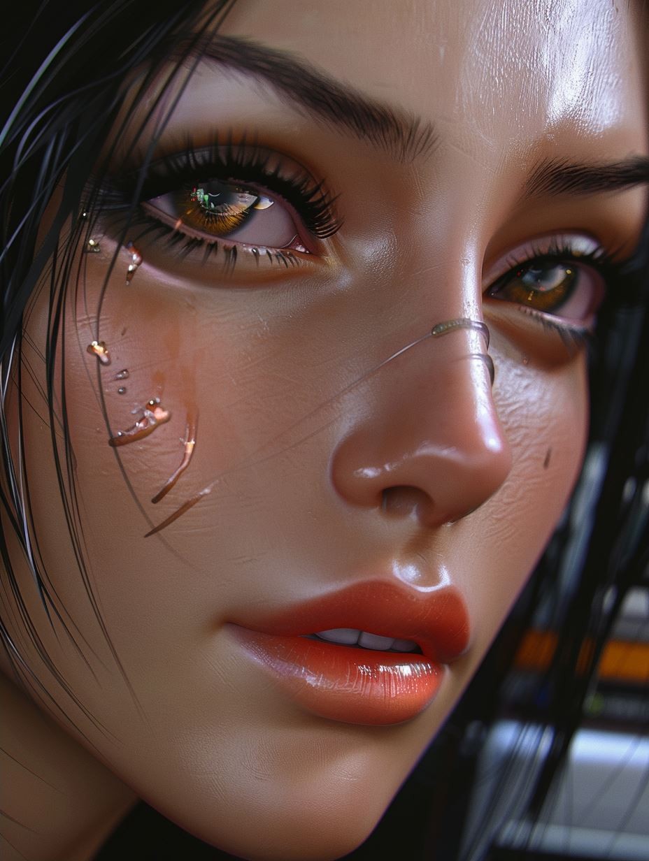 Dewy Neon Gaze - Image 2