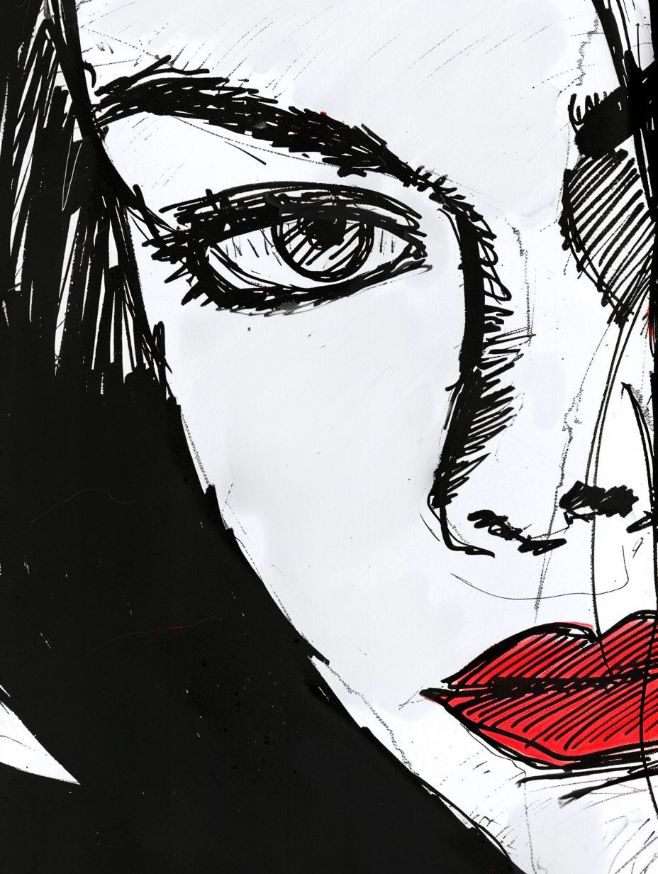 Crimson Ink Contrast - Image 2