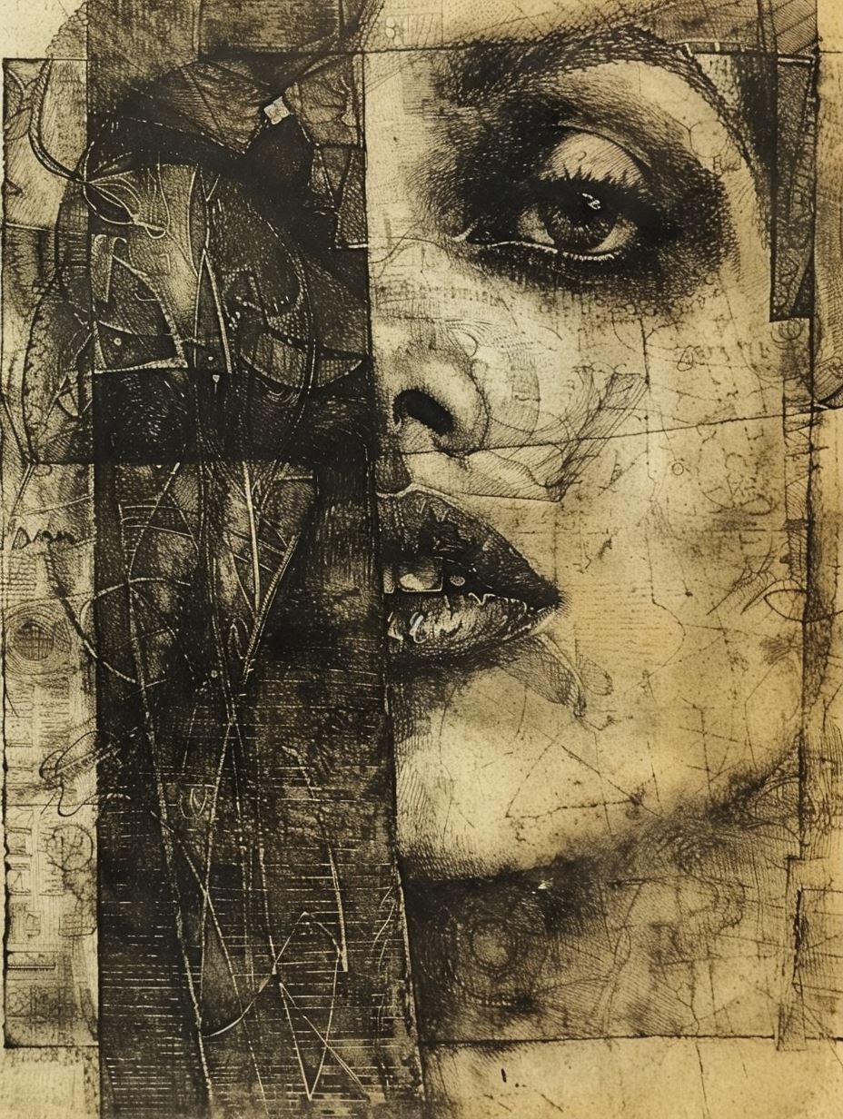 Fragmented Soul in Ink - Image 1