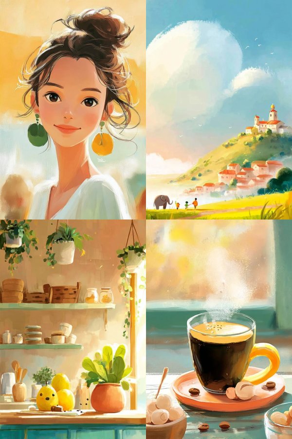 Whimsical Moments of Daily Life