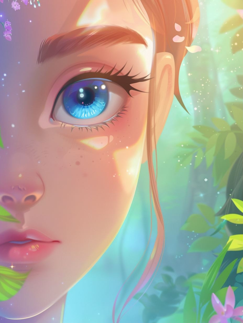 Ethereal Gaze of Dreamy Portraits - Image 1