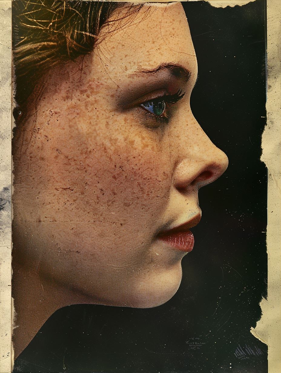 Weathered Portrait of Raw Emotion - Image 3