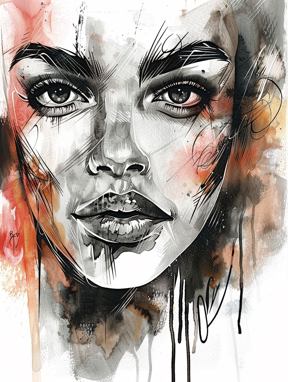Ink Bloom Elegance - Image 3