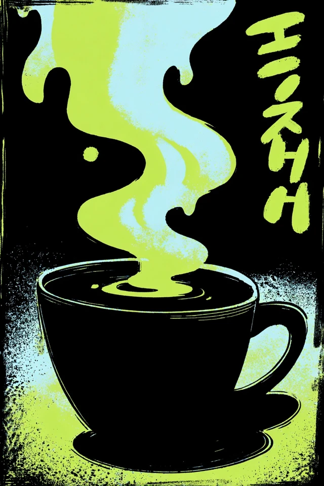 Neon Cyan Nocturne - Image 4