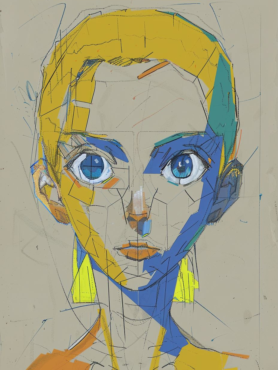 Fragmented Soul in Ochre - Image 3