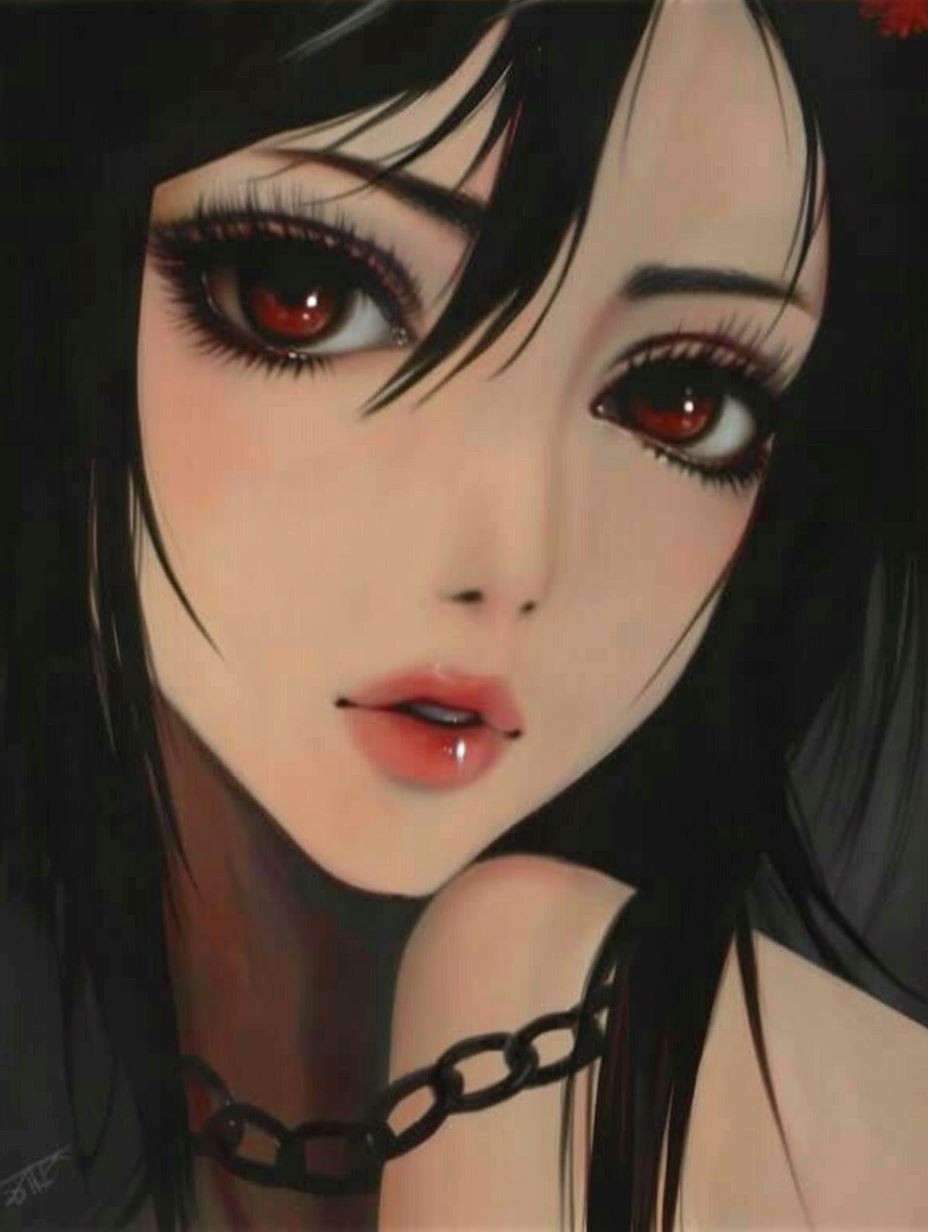 Dark Gaze: Anime Portrait Collection - Image 3