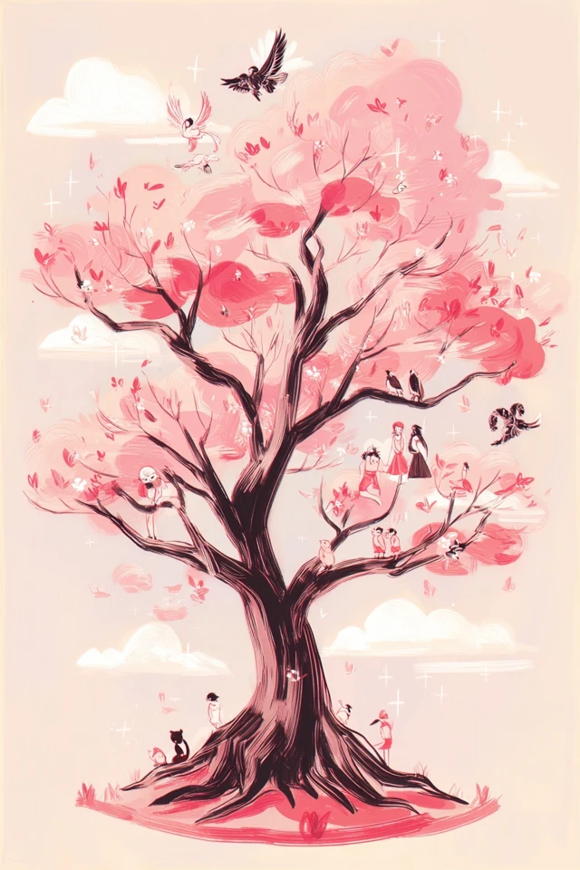 Pastel Petal Portrait - Image 5