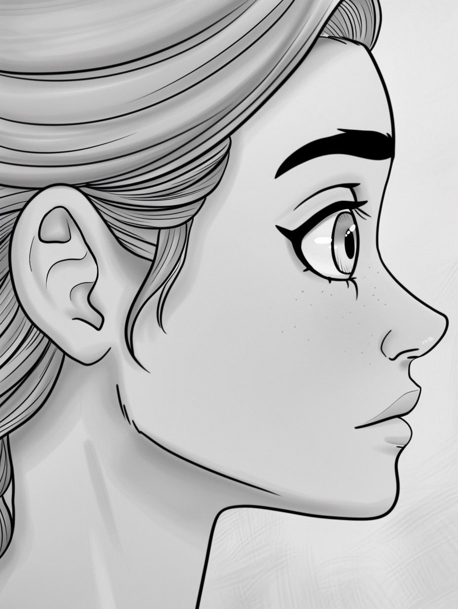 Digital Art Evolution: Sketch to Color - Image 1
