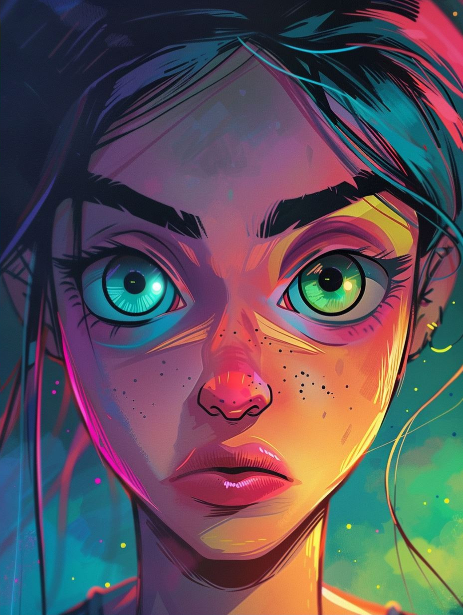 Neon Dreams: A Spectrum of Soul - Image 2