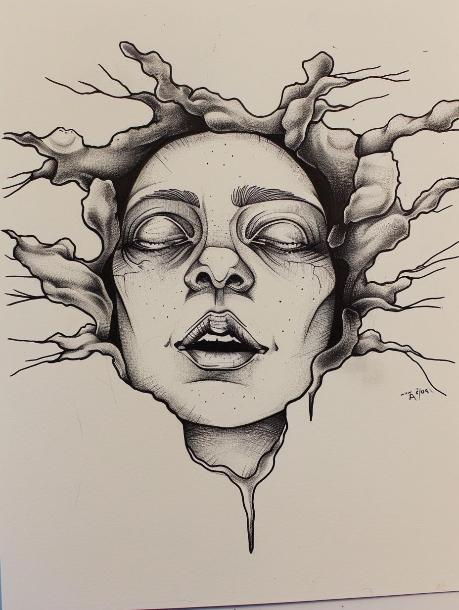 Surrealist Portraits: A Study of Form - Image 4