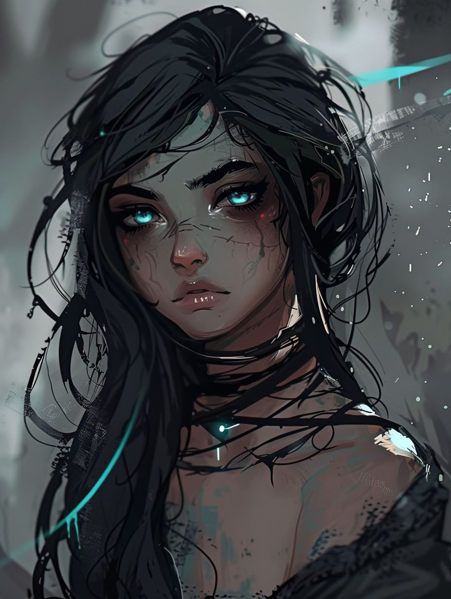 Ethereal Dark Fantasy Portraits - Image 1