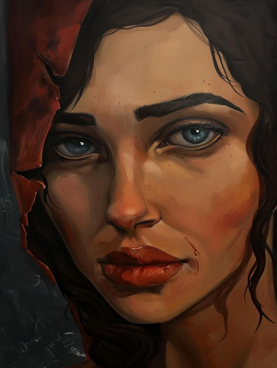 Somber Gaze - Image 3