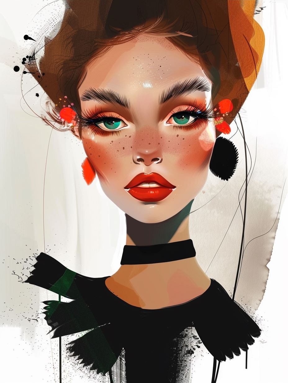 Vibrant Visions of Modern Feminine Beauty - Image 3