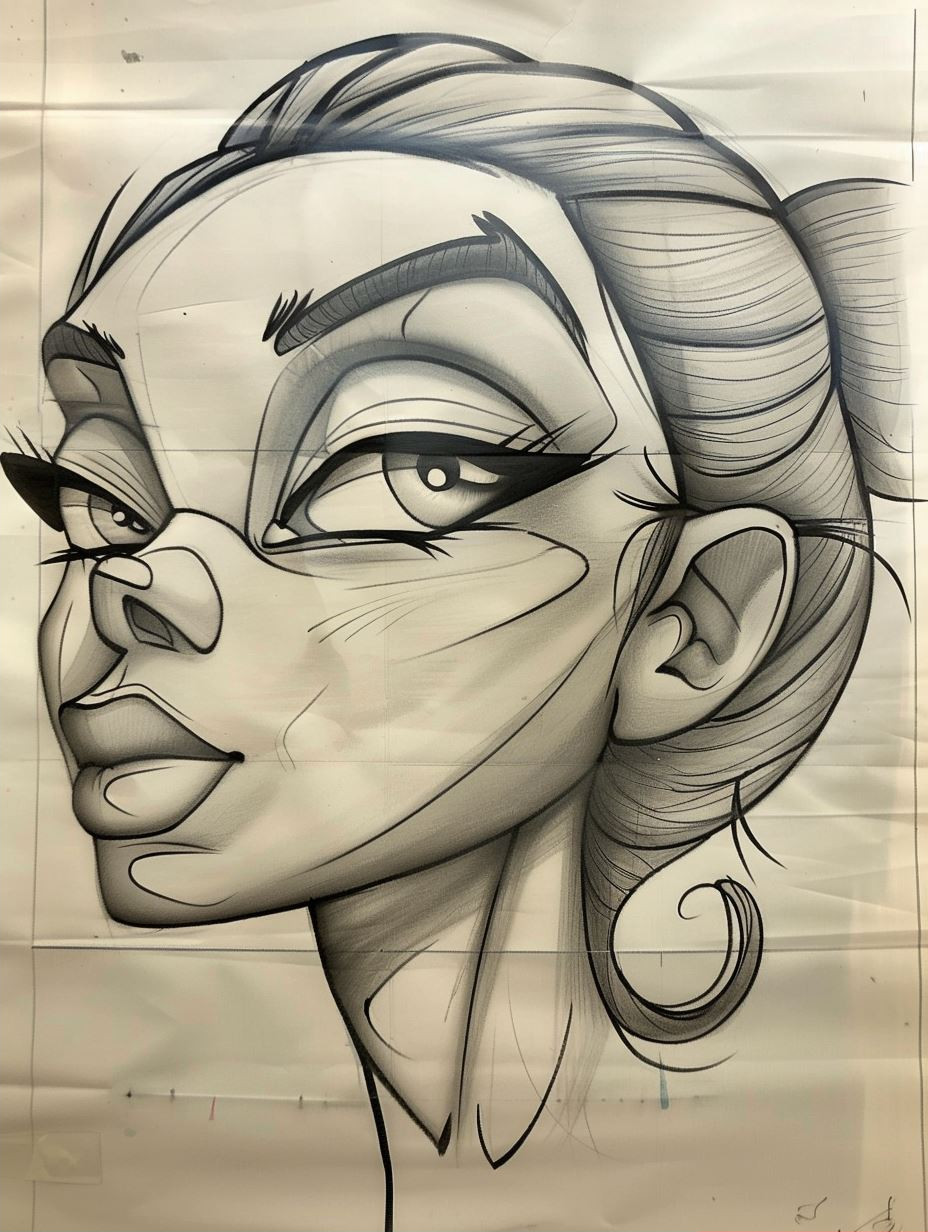 Bold Stylized Female Portraiture - Image 2