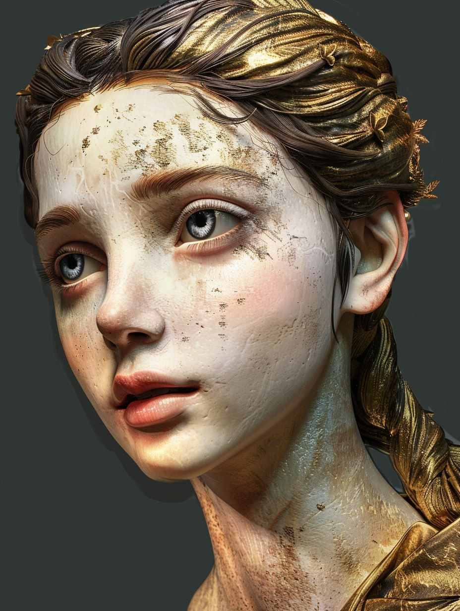 Ethereal Echoes of Ancient Sorrow - Image 1