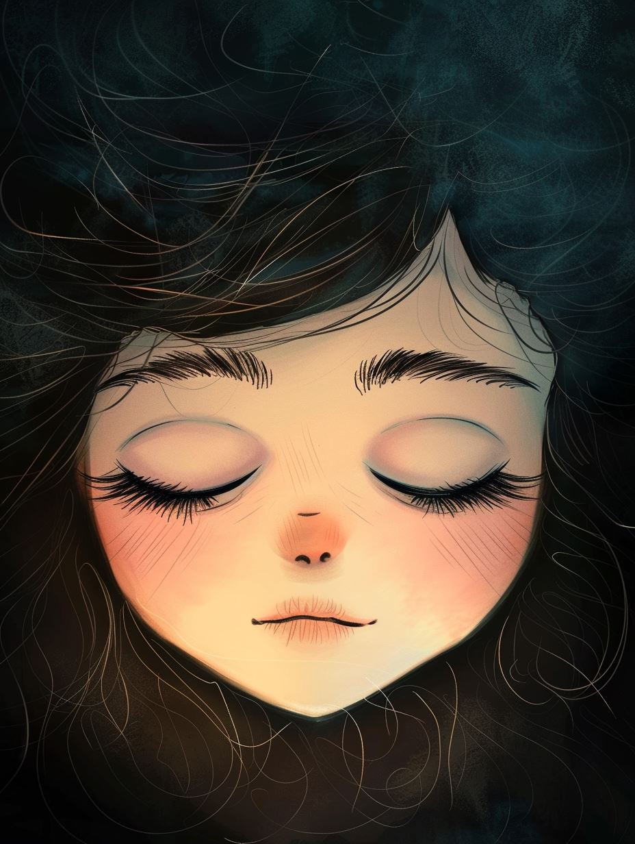 Serene Dream of Ethereal Silence - Image 1