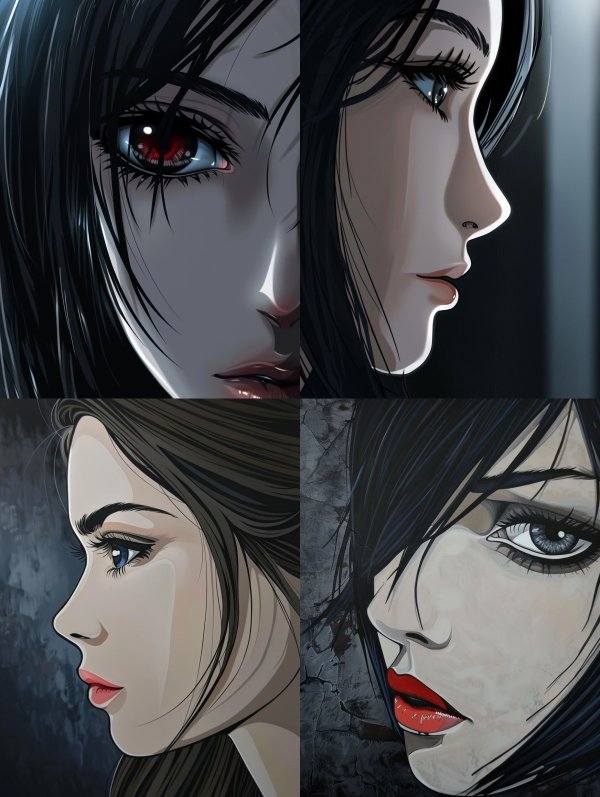 Faces of Shadow and Light