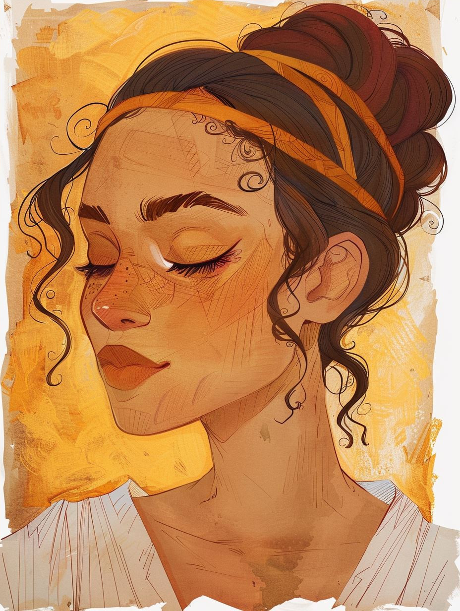 Golden Hour Goddesses Digital Art - Image 4