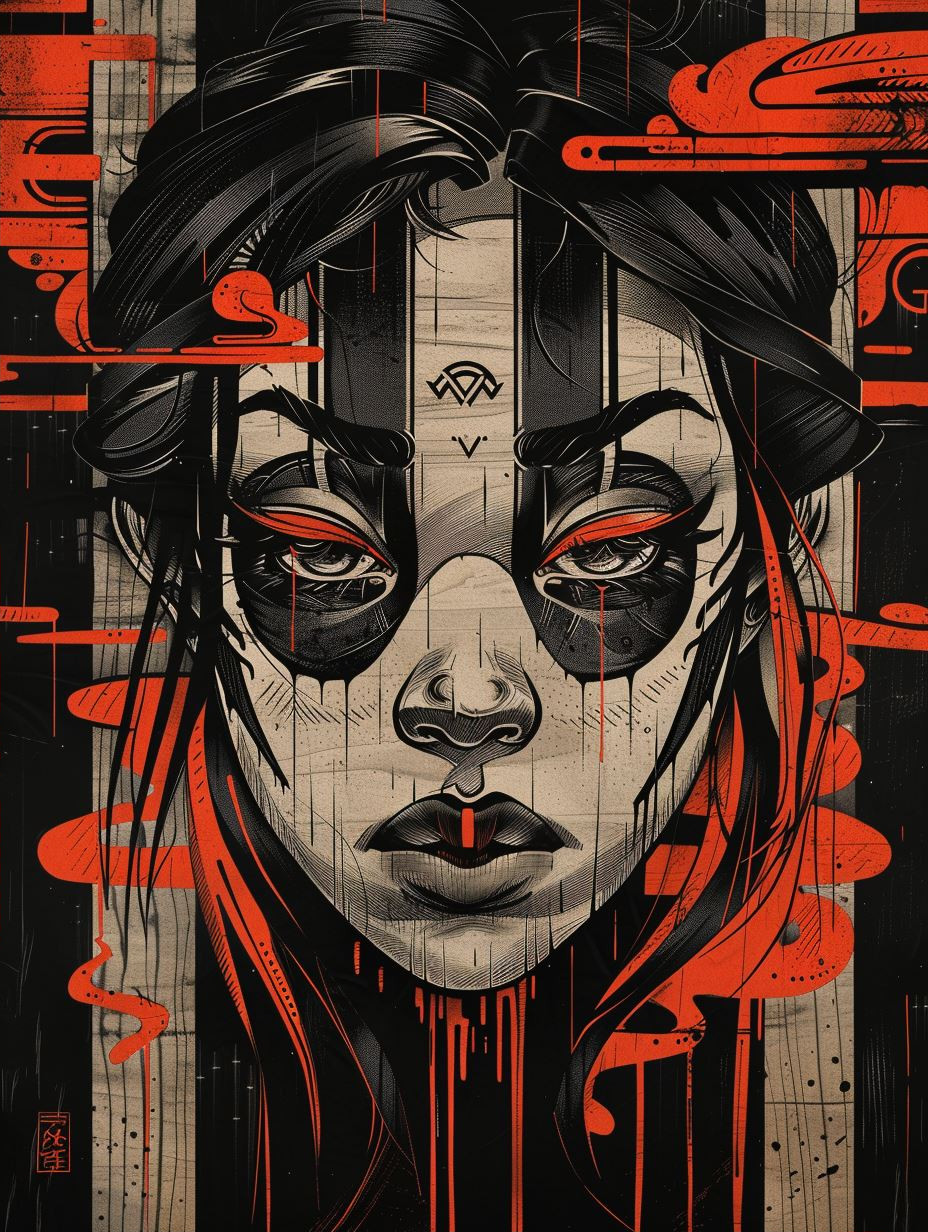 Crimson Shadows Gothic Portraits - Image 2
