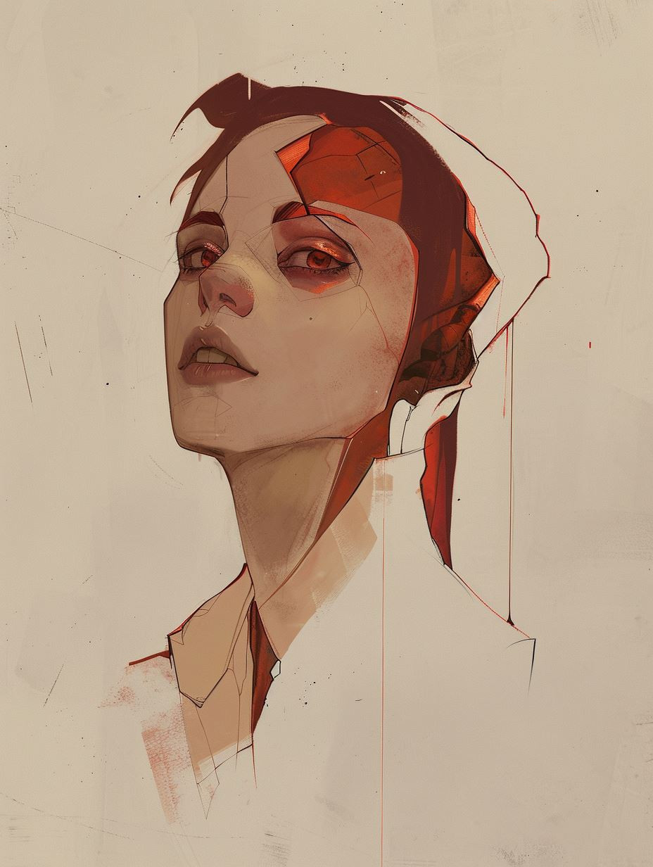 Ethereal Portraits in Earthy Tones - Image 4
