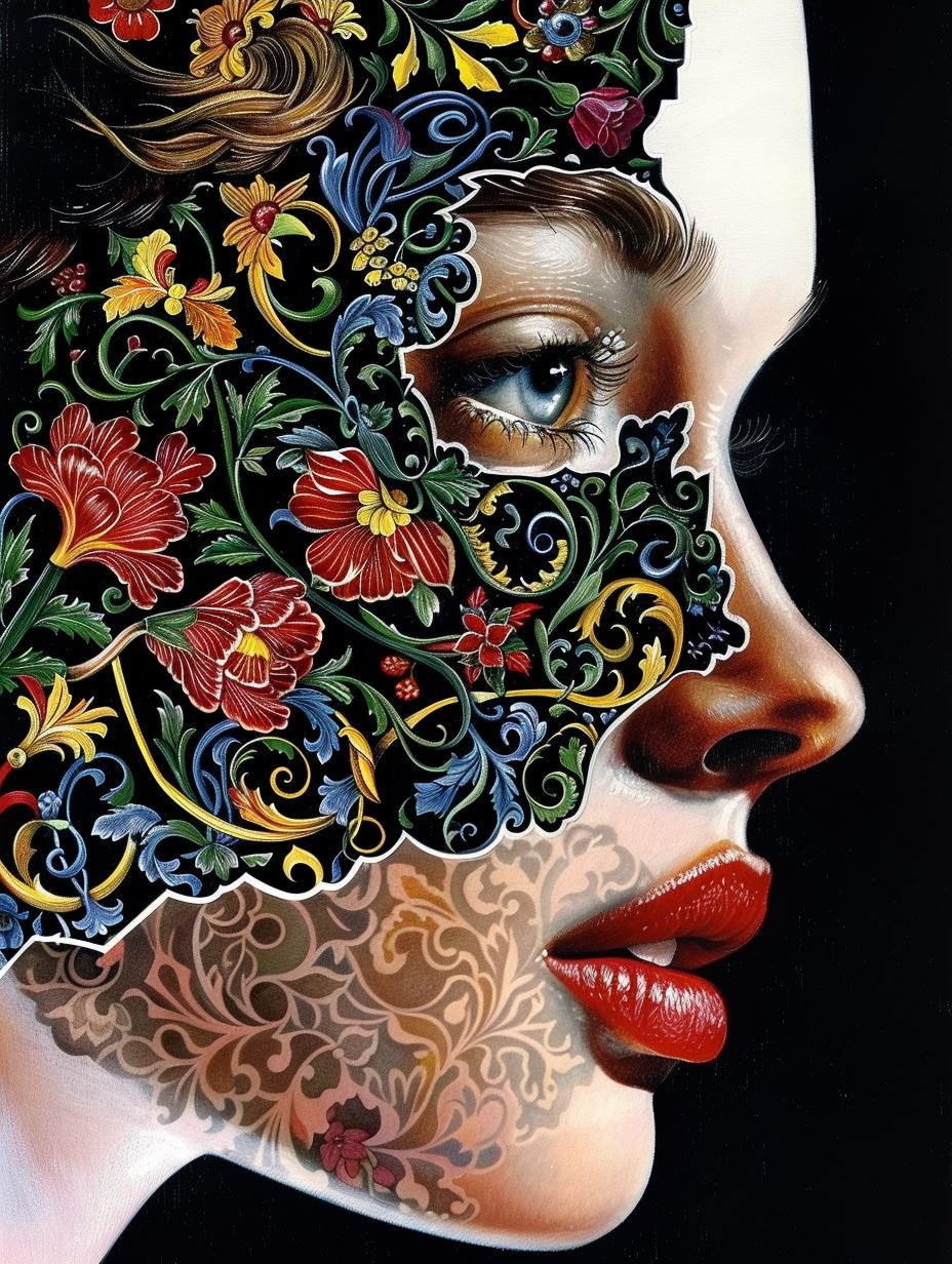 Floral Dream of Ethereal Beauty - Image 3