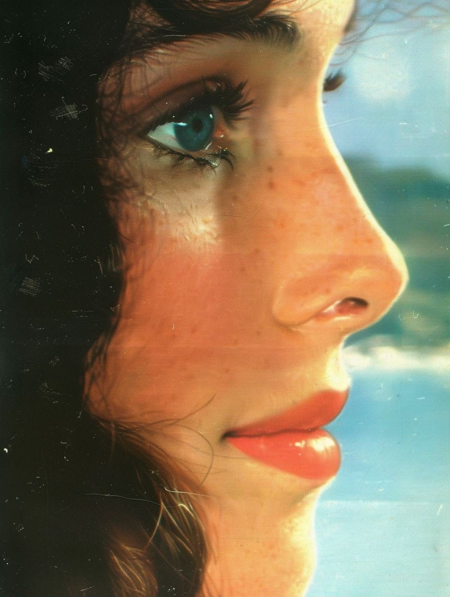 Ethereal Gazes in a Dreamy Collage - Image 2