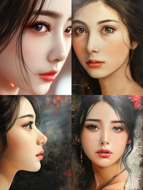 Ethereal Visions of Asian Beauty