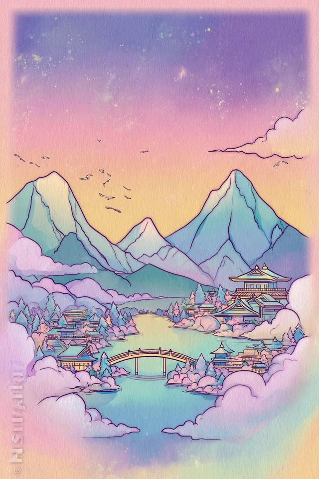 Pastel Dreams Digital Art Collection - Image 2