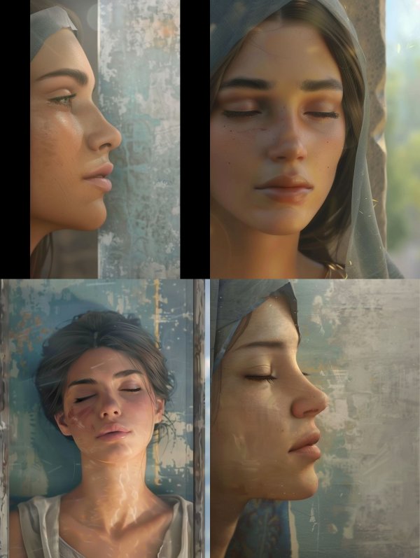 Ethereal Dewy Portrait