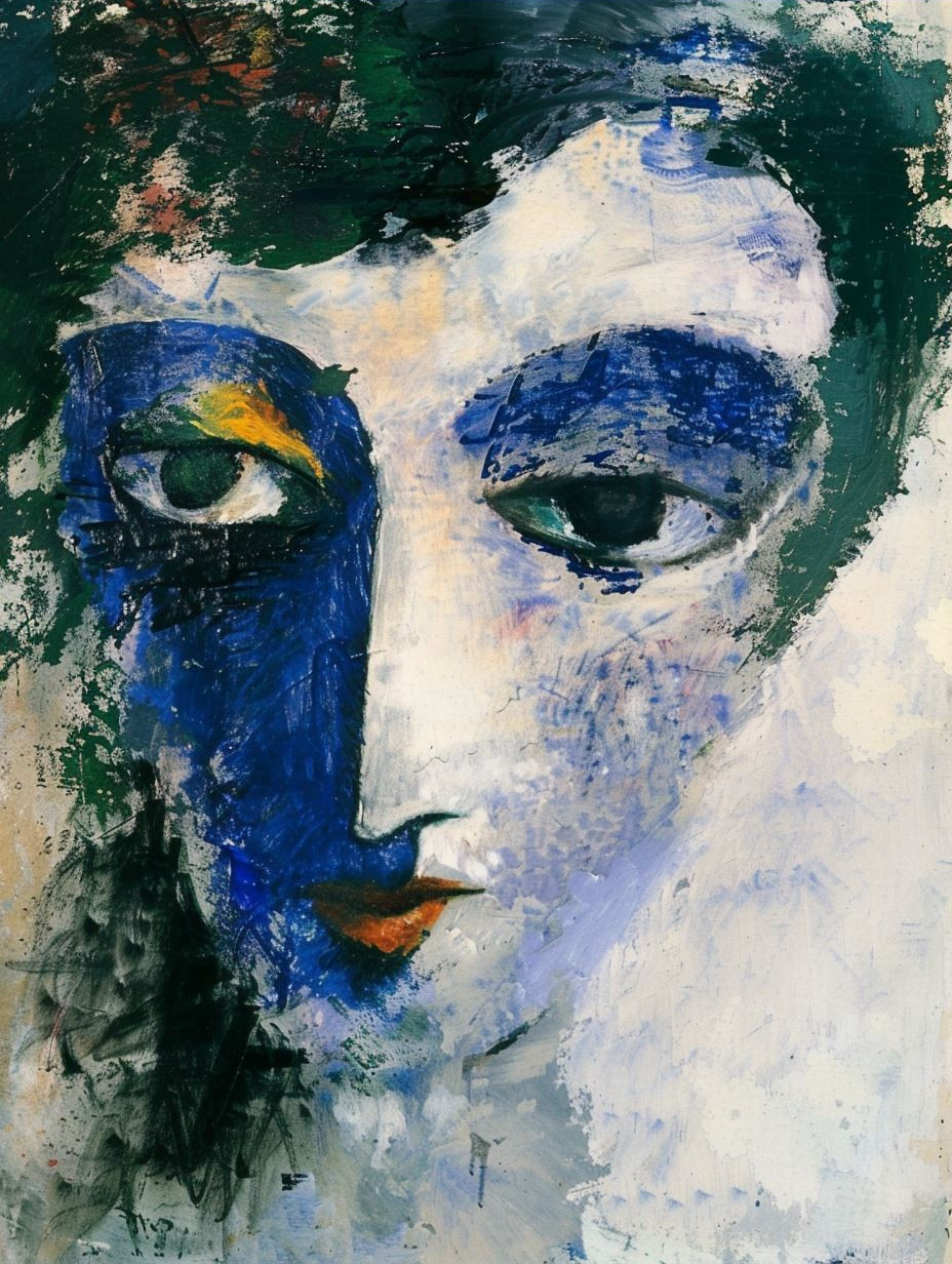 Azure Echoes of the Feminine - Image 3