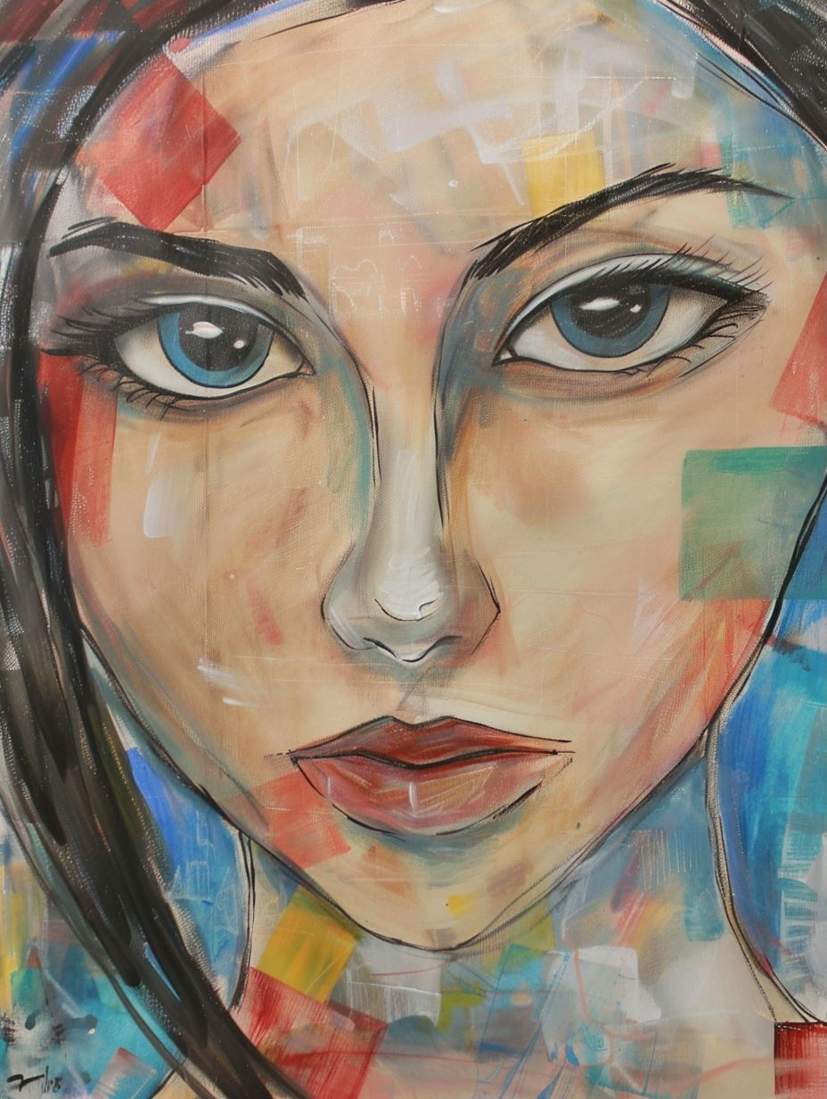 From Sketch to Color: Portrait Evolution - Image 3