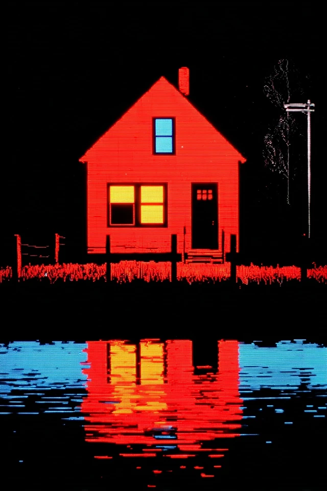 Neon Pixel Portrait - Image 6