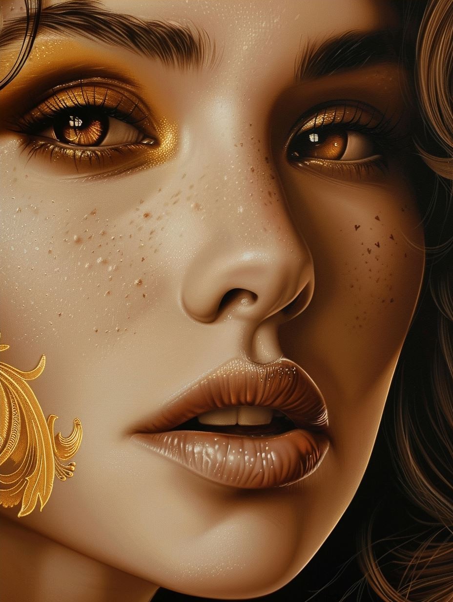 Golden Gaze Elegance - Image 4