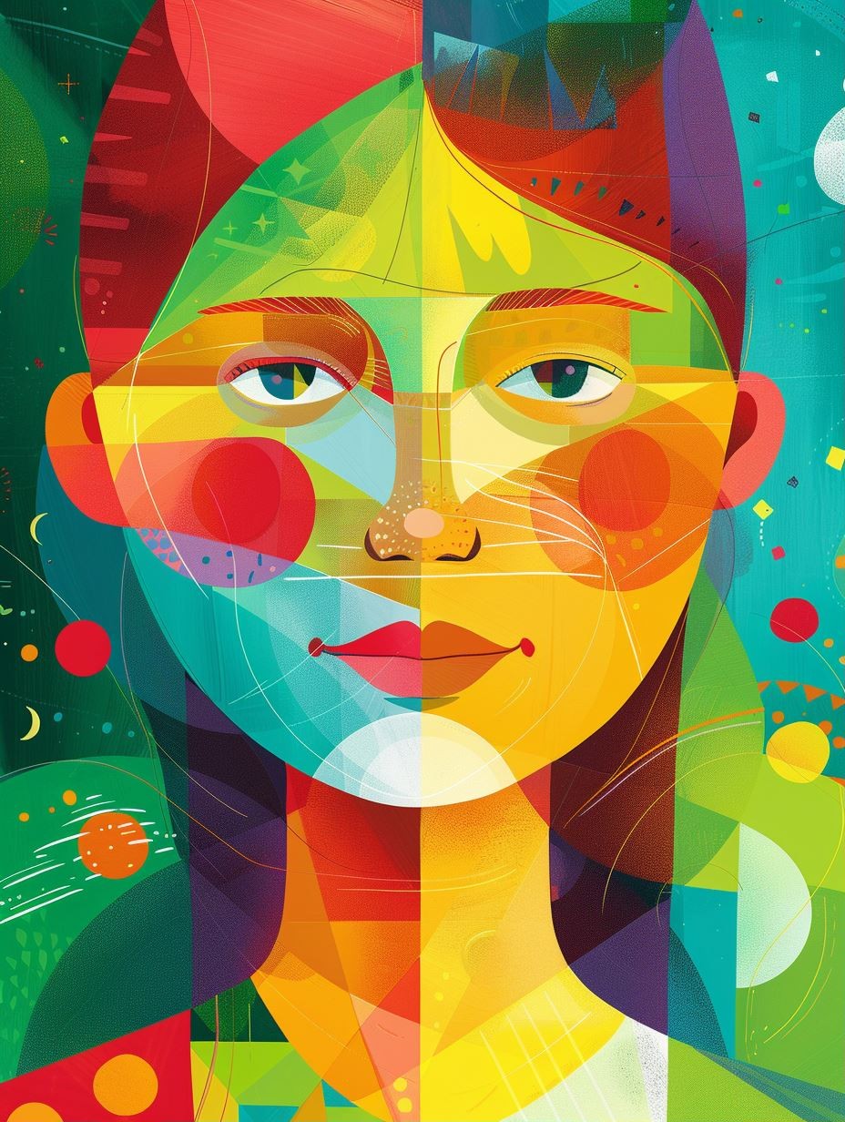 Prismatic Soul Portrait 3 - Image 1