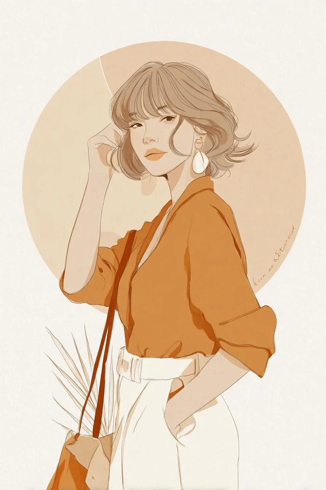 Warm Autumnal Aesthetic Art Collection - Image 1