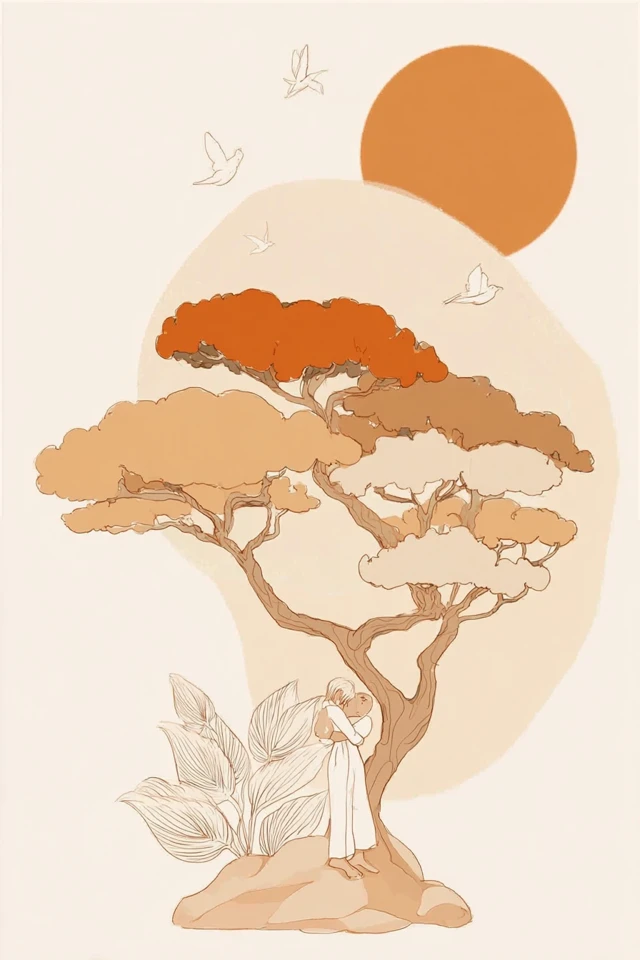 Warm Autumnal Aesthetic Art Collection - Image 5