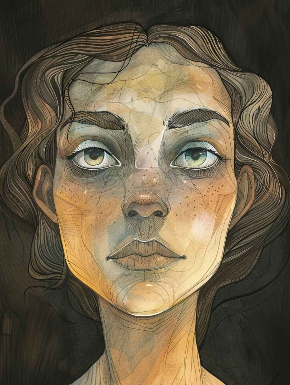 Melancholy Portraits in Muted Tones - Image 2