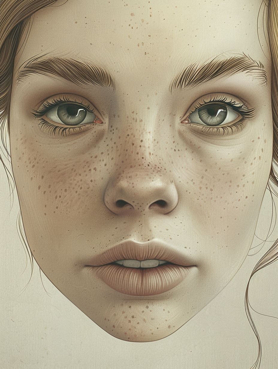 Ethereal Gaze of Natural Beauty - Image 2