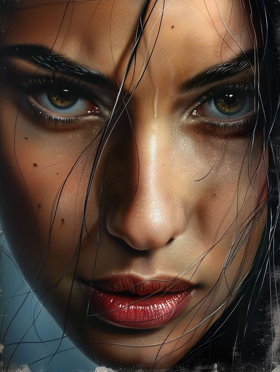 Ethereal Gazes: A Study of Digital Beauty - Image 4