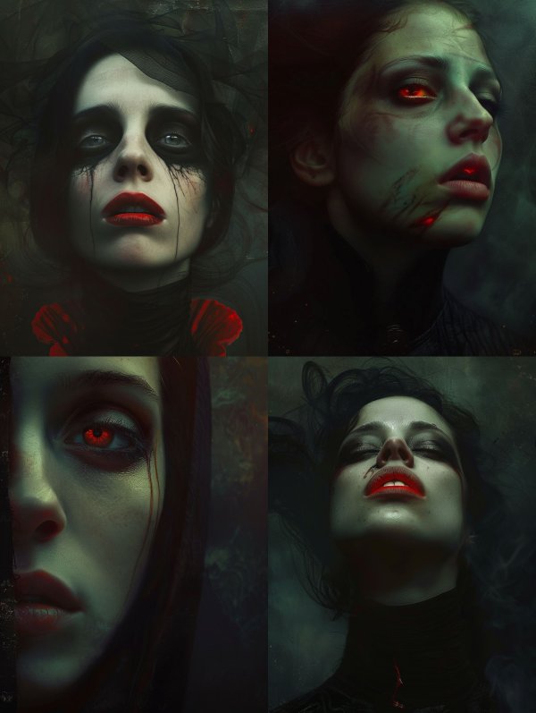 Haunting Gothic Ethereal Portraits
