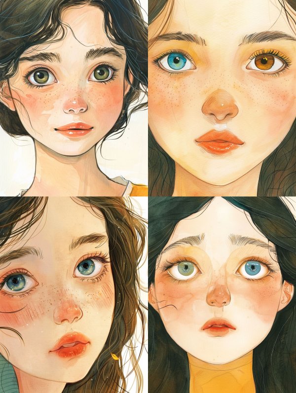 Ethereal Soft Portrait Studies