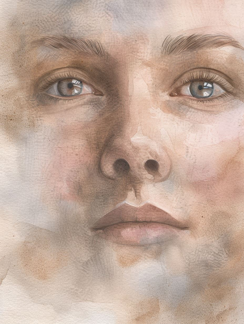 Ethereal Whispers in Watercolor - Image 1