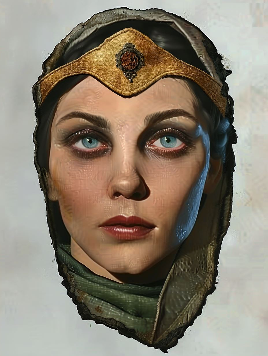 Ethereal Gazes: A Study of Blue Eyes - Image 2