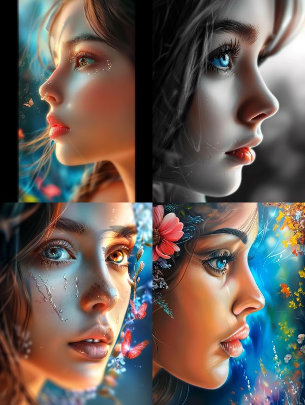 Ethereal Visions of Feminine Beauty